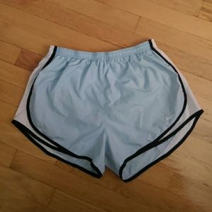 Light Blue Nike Tempo Shorts