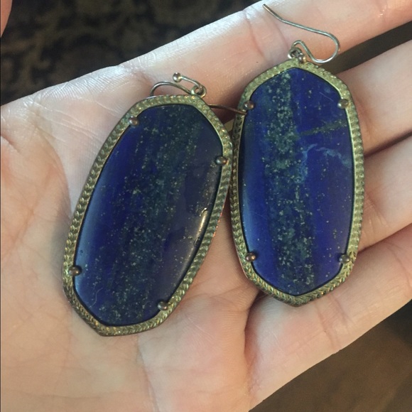 Blue lapis earrings SOLD