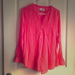 Coral tunic