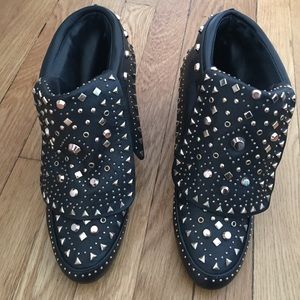 Studded booties