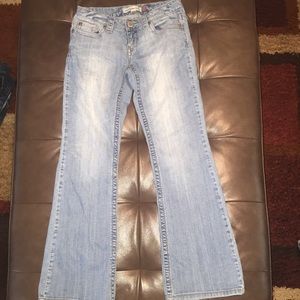 Aeropostale Hailey Skinny Flare Jeans