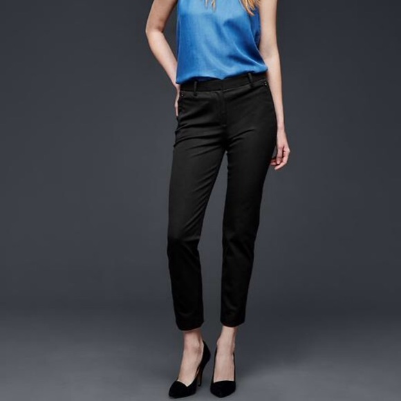 Gap Slim Cropped black pants