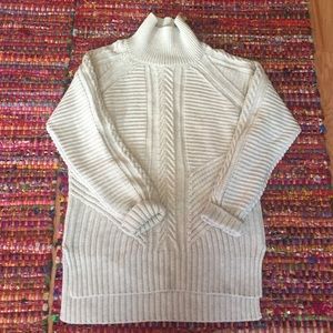 Banana Republic grey turtle neck sweater