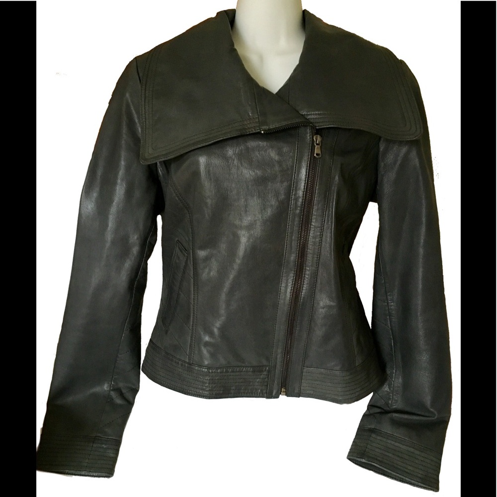 Leather jacket