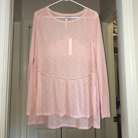Lauren Conrad sheer top!