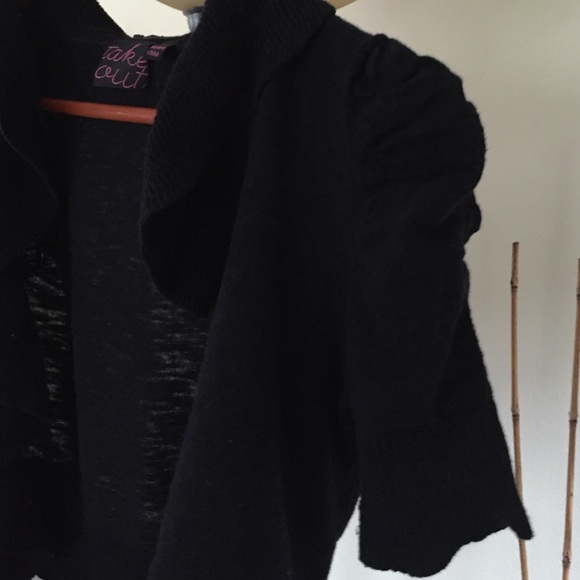 Adorable Ruffle Sweater - Picture 2 of 3