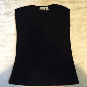 Chico's sleeveless black top