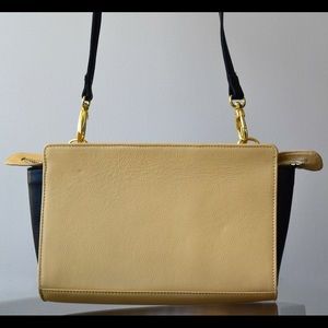 Nude Black/Cream Leather Cross-body *SALE*