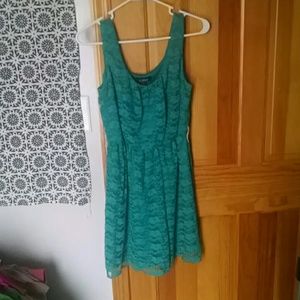 Green Lace Dress