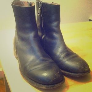 Men's/Unisex Fluevog Anton zip ankle boots