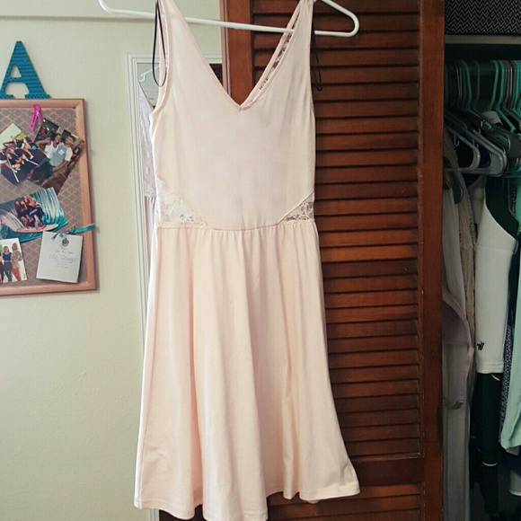 Light pink sun dress