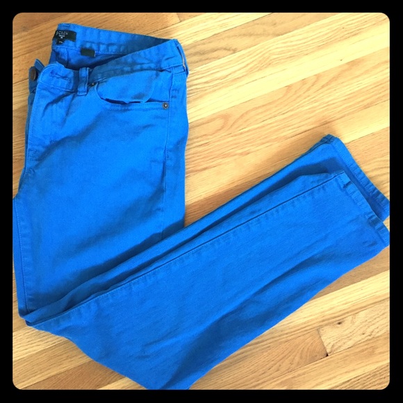 💙Blue J.Crew toothpick jeans - size 29