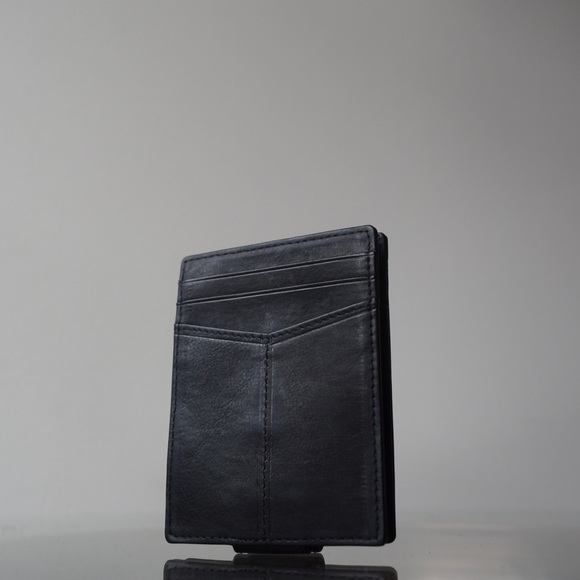 Leather Magnet Money Clip