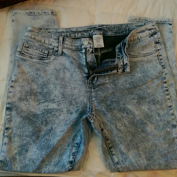 AVA VIV Acid washed jeans size 14w