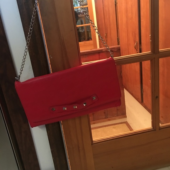 Betsy Johnson studded purse/clutch - Picture 2 of 3