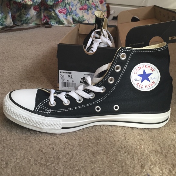 ▪️BRAND NEW Black High tops- Converse All Star 💫
