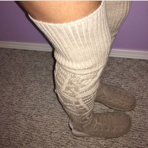 Over the knee Ugg boots