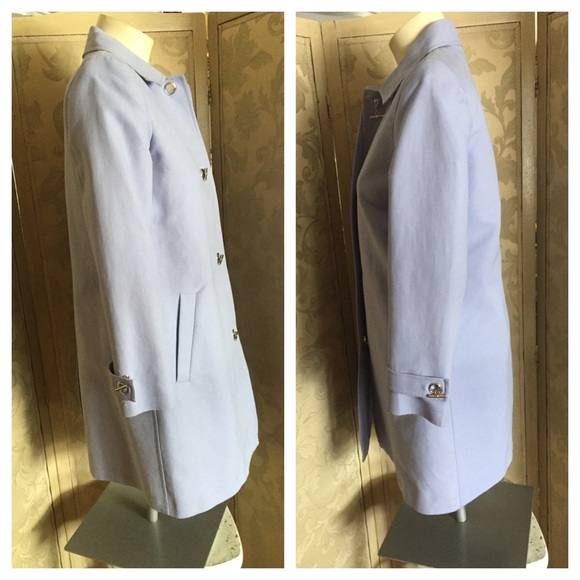 Periwinkle Coat Jacket NWOT - Picture 6 of 7
