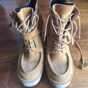 Pierre Hardy ankle suede boots