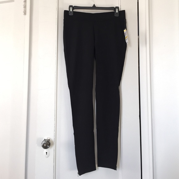 Zipper leggings