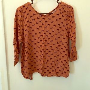 Button up in the back