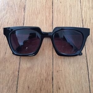 Square frame shades
