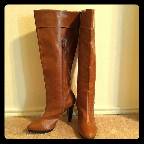 Brown Knee High Boots