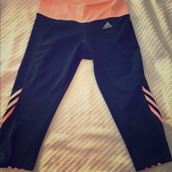 Adidas 3/4 length workout pants