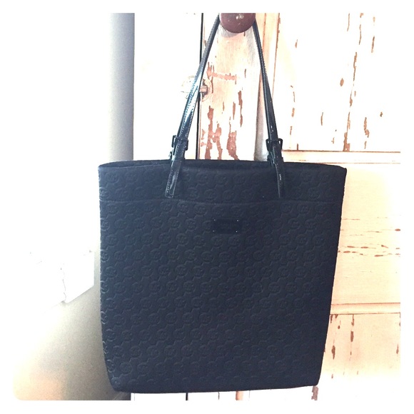 Quilted black Michael Kors tote