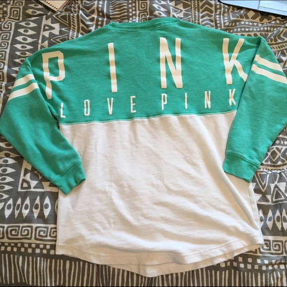 Pink Victoria Secret long sleeve tee