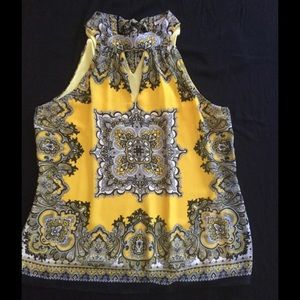 Cache Bandana Print Top