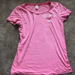 Hollister pink shirt
