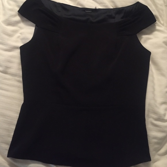 Black Elie Tahari dress top