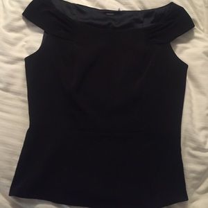Black Elie Tahari dress top