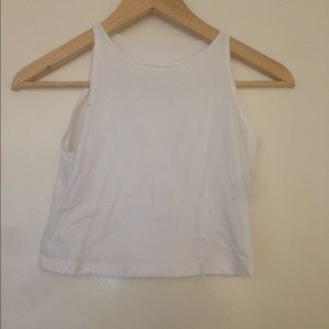 American apparel white tank