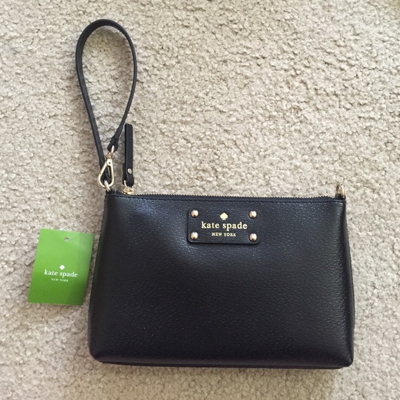 Kate Spade Wellesley Linet Wristlet/Clutch - Black