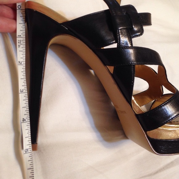 Nine West Strappy Heels 8.5 - Picture 3 of 4