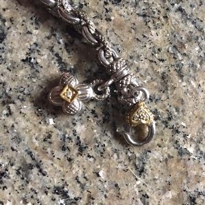 Authentic Judith Ripka Rare Chain Link Necklace