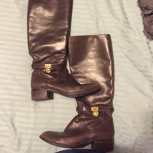 Brown Michael Kors boots