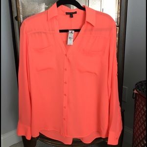 Express Portofino Top Neon Orange