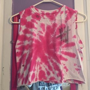 Tye Dye 5 Seconds of Summer crop top