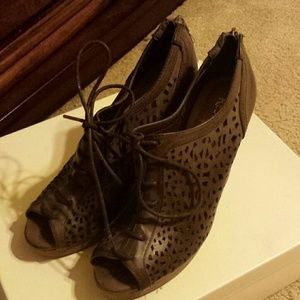 Restricted Taupe Shoes