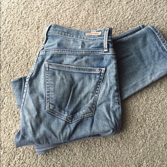 Rocket crop high rise skinny jeans