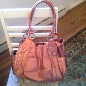 ★SALE!★!Emilie M Copper Leather Handbag!