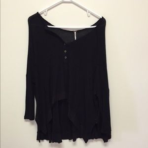 Free people long sleeve shirt. Size xs