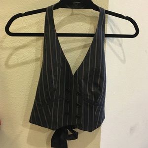 Backless BCBG halter