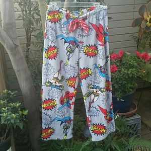 Wonder woman, Bat woman, Super woman pajama bottom