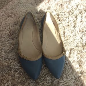 Blue Nine West Flats