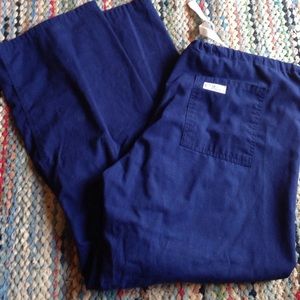 Urbane scrubs, navy blue, hardly worn