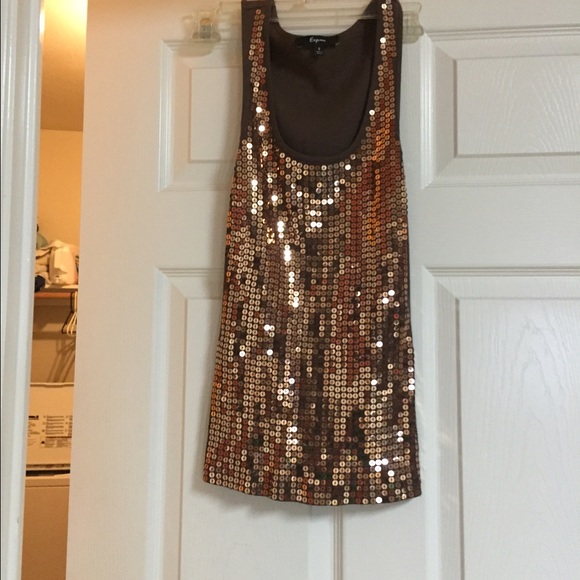 Express Sequin tank